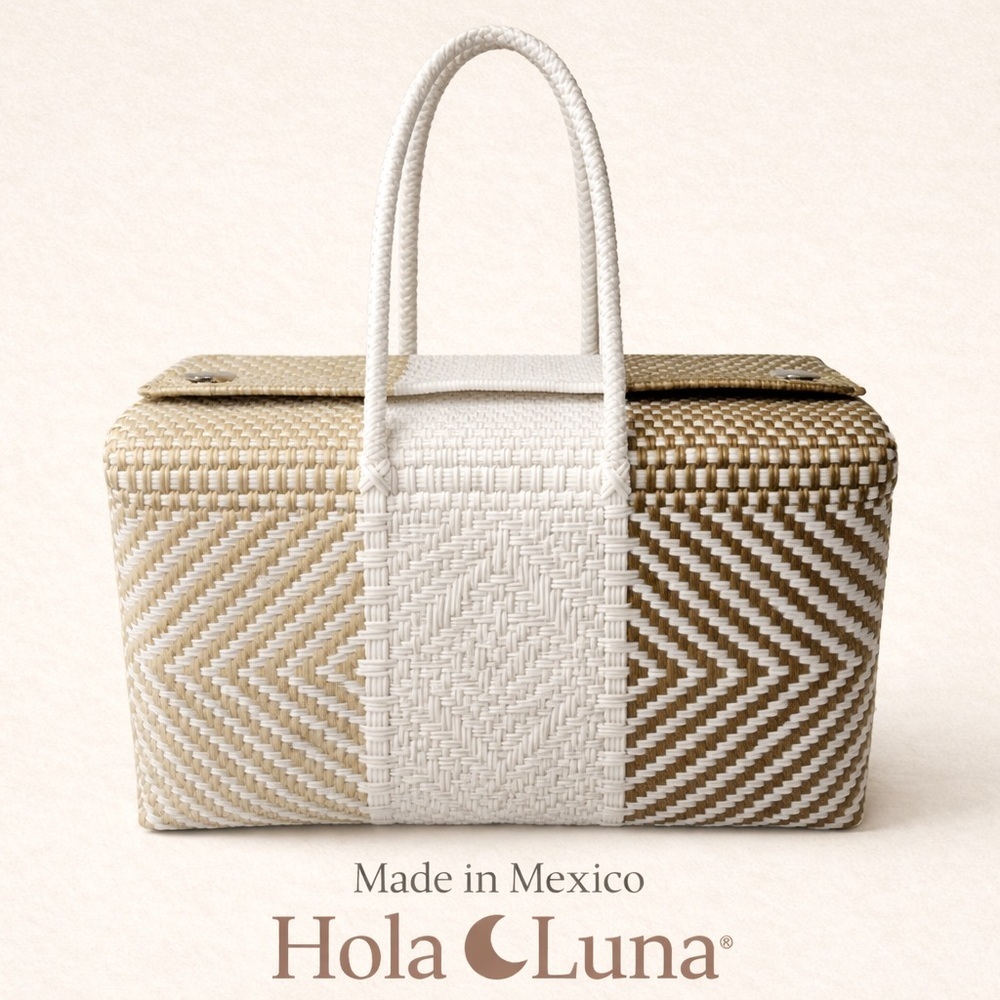 MADE IN MEXICO LARGE WOVEN TOTE